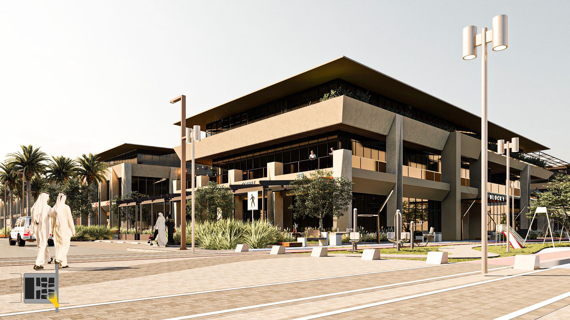 Town center